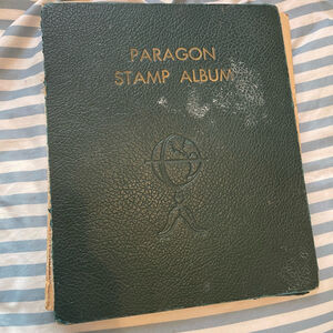 Paragon Stamp Album Vintage includes stamps